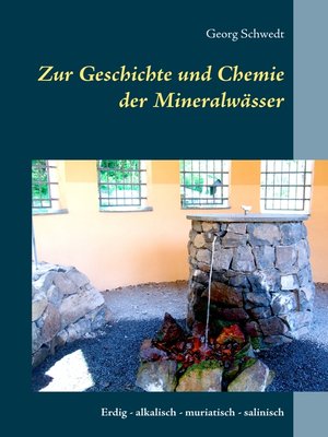 cover image of Zur Geschichte und Chemie der Mineralwässer